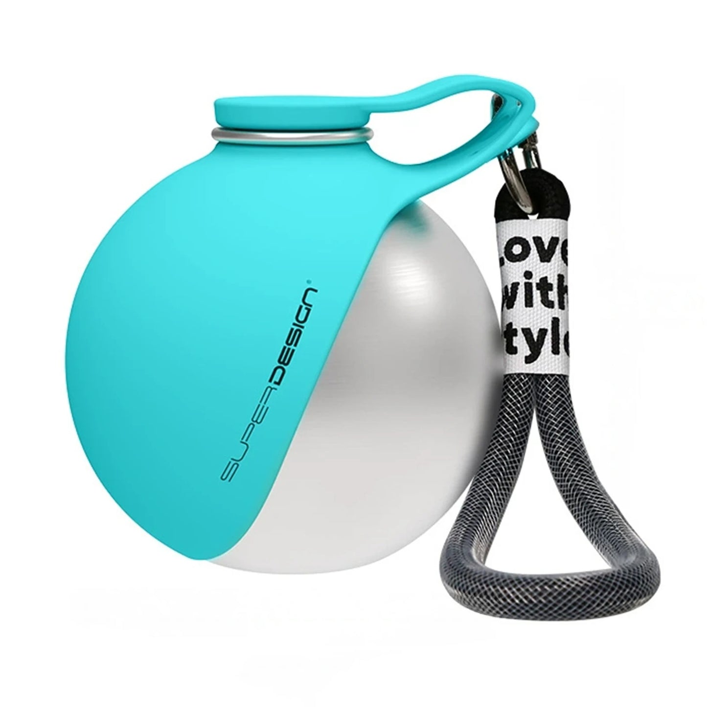 Bouteille d'Eau Portable 2-en-1 pour Chien - Anti-Fuite