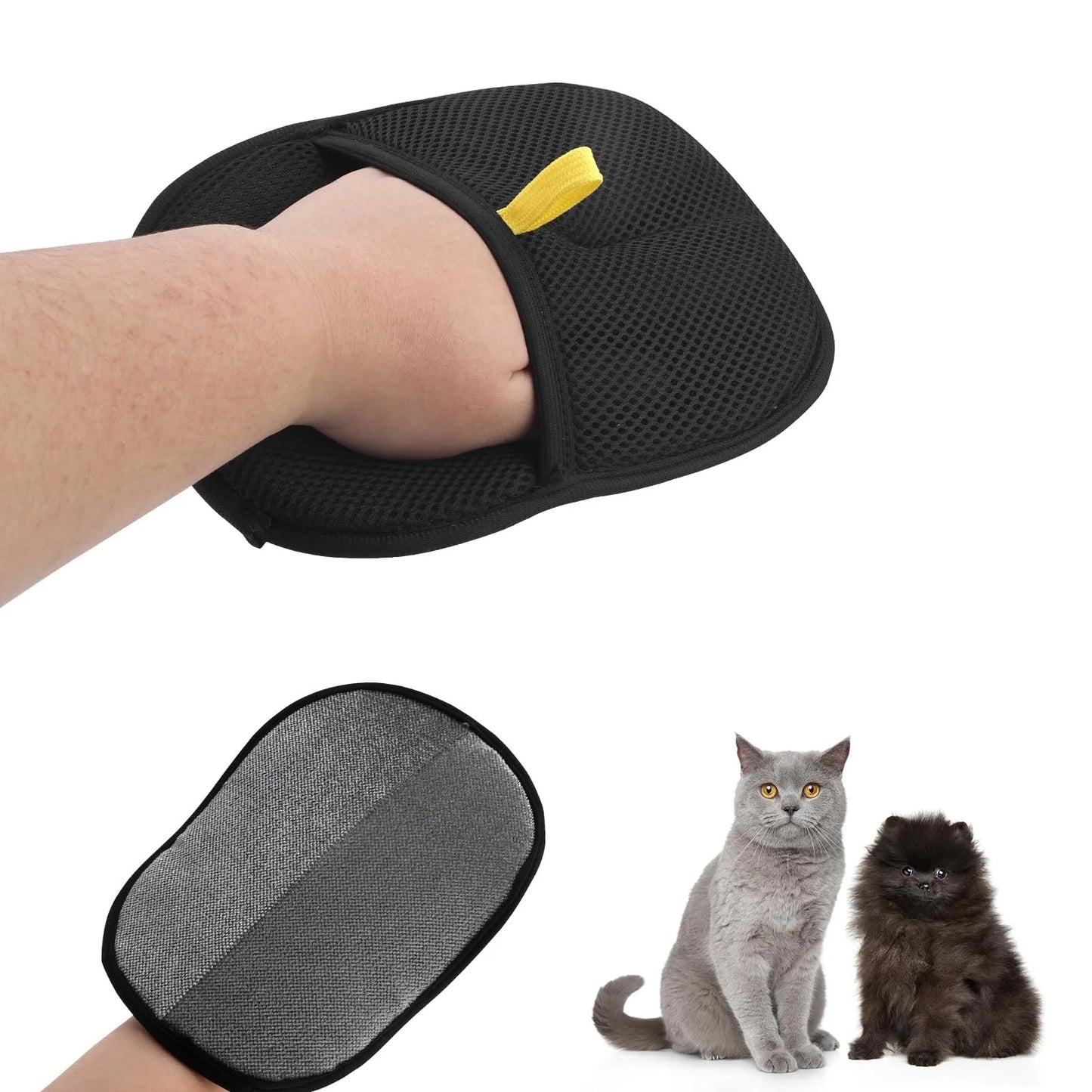 Gants Anti-Poils Électrostatiques 2-en-1 – Chats & Chiens