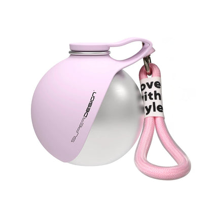 Bouteille d'Eau Portable 2-en-1 pour Chien - Anti-Fuite